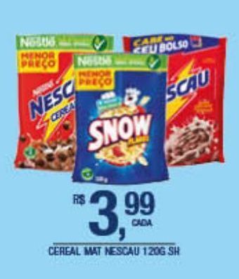 DB Supermercados Cereal nescau 120g oferta