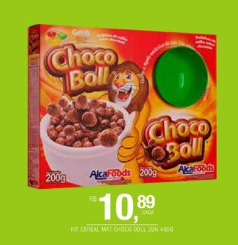 DB Supermercados Kit cereal mat choco boll 2un 400g oferta