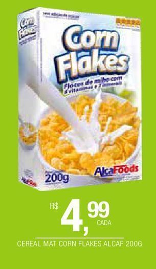 DB Supermercados Cereal mat corn flakes alcaf 200g oferta