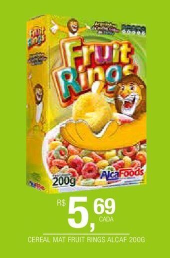 DB Supermercados Cereal mat fruit rings alcaf 200g oferta