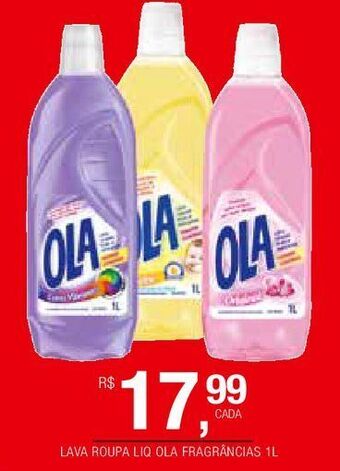 DB Supermercados Lava roupa liq ola fragrâncias 1l oferta