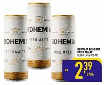 Mercantil Rodrigues Cerveja bohemia puro malte 350ml oferta
