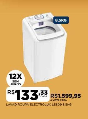 DB Supermercados Lavad roupa electrolux les09 8.5kg oferta