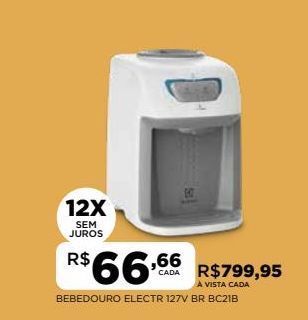 Bebedouro electr 127v br bc21b