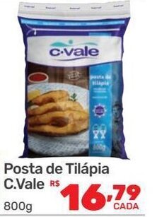 Supermercados Condor Posta de Tilapia C.Vale 800g oferta