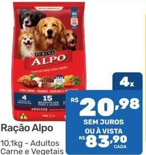 Supermercados Condor Racao Alpo 10.1kg oferta