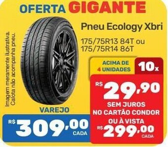 Supermercados Condor Pneu Ecology Xbri oferta