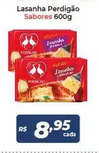 Atakarejo Lasanha Perdigão Sabores 600g oferta