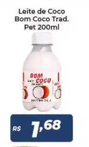 Atakarejo Leite De Coco Bom Coco Trad. 200ml oferta
