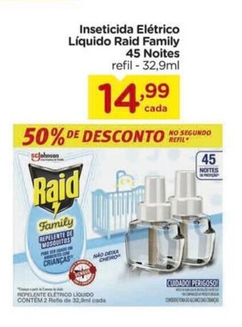 Carrefour Inseticida Eletrico Liquido Raid Family 45 Noites oferta