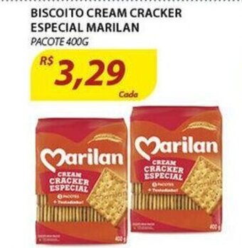Assaí Atacadista Biscoito Cream Cracker Especial Marilan 400g oferta