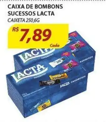 Assaí Atacadista Caixa De Bombons Sucessos Lacta 250.6g oferta