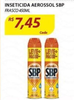 Assaí Atacadista Inseticida Aerossol SBP 450ml oferta