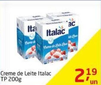Tenda Atacado Creme de Leite Italac TP 200g oferta