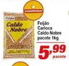 Feijão Carioca Caldo Nobre 1kg