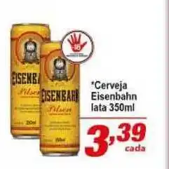 Cerveja Eisenbahn Lata 350ml