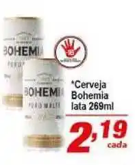 Cerveja Bohemia Lata 269ml