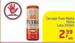 Tenda Atacado Cerveja Puro Malte Petra Lata 350ml oferta