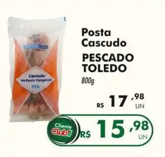 Posta Cascudo Pescado Toledo 800g