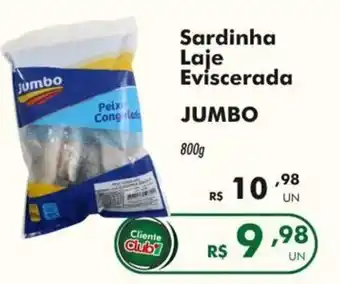 Sardinha Laje Eviscerada Jumbo 800g