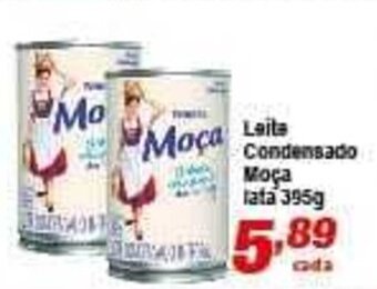Leite condensado Moca lata 395g