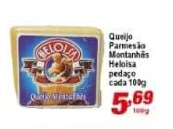 Ricoy Supermercados Queijo parmesao montanhes Heloisa pedaco cada 100g oferta