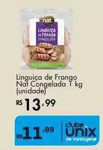 Supermercados Imperatriz Linguiça De Frango Nat Congelada 1kg oferta
