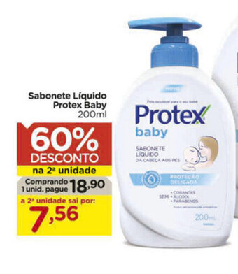 Carrefour Sabonete Liquido Protex baby 200ml oferta