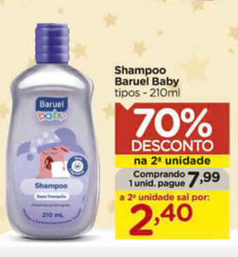 Carrefour Shampoo Baruel Baby 210ml oferta