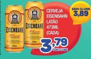 Costazul Supermercados Cerveja eisenbahn latão 473ml oferta