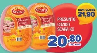 Costazul Supermercados Presunto cozido seara kg oferta