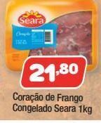 Costazul Supermercados Coração de frango congelado seara 1kg oferta