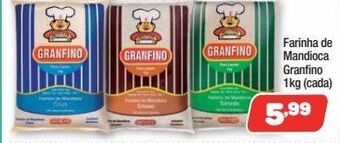 Costazul Supermercados Farinha de mandioca granfino 1kg oferta