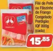 Costazul Supermercados Filé de peito ou filezinho de frango congelado perdigão iqf 800g oferta