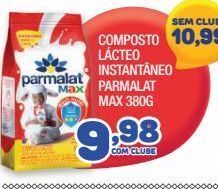 Costazul Supermercados Composto lácteo instantâneo parmalat max 380g oferta