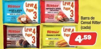 Barra de cereal ritter