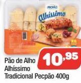 Costazul Supermercados Pão de alho alhíssimo tradicional pecpão 400g oferta