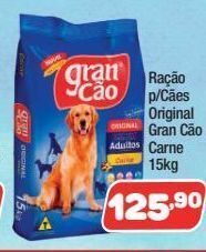 Costazul Supermercados Ração p/cães original gran cão carne 15kg oferta