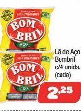 Costazul Supermercados Lã de aço bombril c/4 unids. oferta