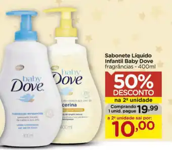 Carrefour Sabonete Liquido Infantil Baby Dove 400ml oferta