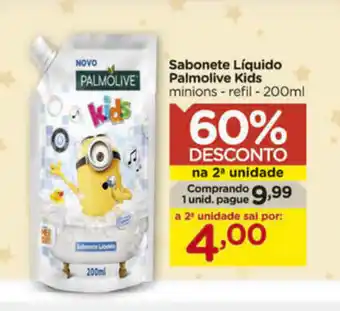 Carrefour Sabonete Liquido Palmolive Kids refil 200ml oferta