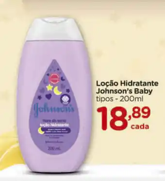 Carrefour Locao Hidratante Johnson's Baby 200ml oferta