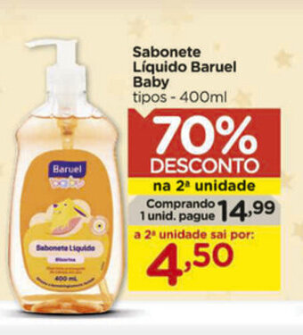 Carrefour Sabonete Liquido Baruel Baby 400ml oferta