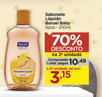 Carrefour Sabonete Liquido Baruel Baby 210ml oferta