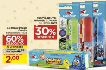 Carrefour Gel Dental Infantil Condor 50g oferta