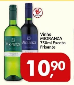 Supermercados Nori Vinho Mioranza 750ml Exceto Frisante oferta