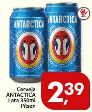 Supermercados Nori Cerveja Antarctica Lata 350ml Pilsen oferta