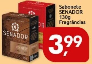Sabonete Senador 130g Frag