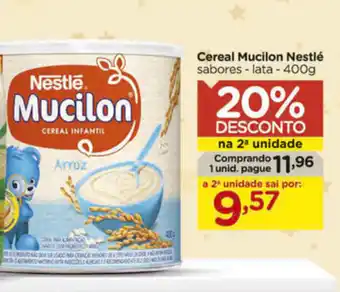 Carrefour Cerela Mucilon Nestle 400g oferta