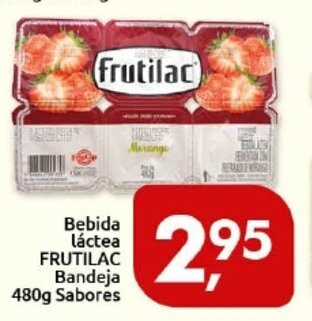 Supermercados Nori Bebida Lactea Frutilac bandeja 480g oferta